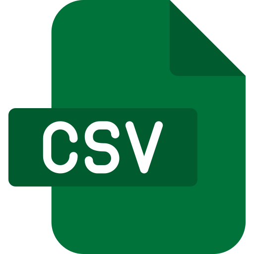 CSV file